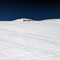 Skitour Schafhimmel 21: Im Aufstieg auf einem etwas steileren Abschnitt.