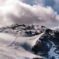 Weißseespitze 45: Die letzten Meter vor dem Gipfel.