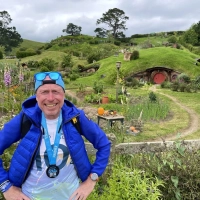 Dirk Kahlmeyer beim Auckland Marathon 2024