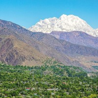 Die höchsten Berge im Hindukusch