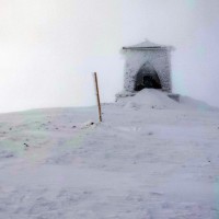 Reißtalersteig (Rax) im Winter 09: Kurz vor dem Gipfel (Heukuppe)