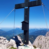 Hackenköpfe Überschreitung 38: Gipfelkreuz Sonneck
