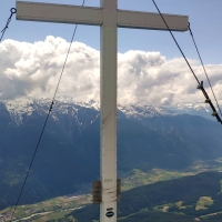 Hohe Munde Ostgipfel Gipfelkreuz