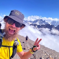 Florian Grasel beim Petite Trotte à Léon (PTL) 2024