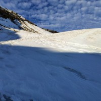 Monte Cevedale Hochtour 16: Es geht gemütlich bergauf Richtung Suldenspitze