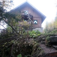 Bergtour-Grosser-Hafner-17: Die Hütte ist erreicht und damit gut 300 Höhenmeter geschafft