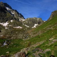 Petzeck (14) Meist geht es auf hervorragend markierten Wegen neben dem Wasserfall berghoch