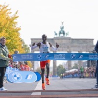 Eliud Kipchoge beim Berlin-Marathon