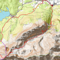 Zugspitze-Überschreitung: Route bzw. Strecke