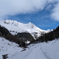 Skitour Hochreichkopf 03: Blick Richtung Sulzkogel, welcher vom Kühtai aus gut erreichbar ist.