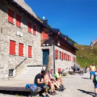 Ravensburger Hütte im Oktober 2023