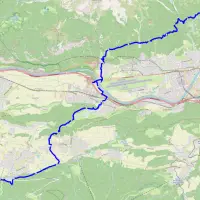 Innsbruck Alpine Trailrun Festival Strecke K25