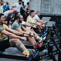 Hyrox-Teilnehmer beim Start