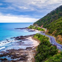 Die unfassbar schöne Strecke beim Great Ocean Road Running Festival.