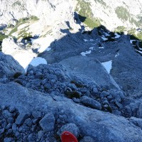 Großer Buchstein - Westgrat (25) - Schöne Kletterei meist im 2. Schwierigkeitsgrad (maximal 3)
