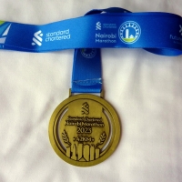 Nairobi Marathon 2023 Medaille