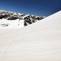 Hoher Sonnblick-Hocharn 41: Abstieg im Schnee zur Pilatusscharte