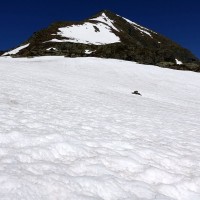 Großer Knallstein 19: Wieder ein Stück über Schnee