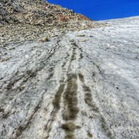 Bergtour-Großer-Ramolkogel-60: Ein Stückchen auf dem Hintern runtergerutscht :)