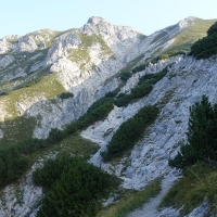 Bergtour-Hexenturm-Bild-15: Die weitere Route im Blick