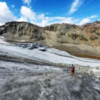Hintere Schwärze - Normalweg 34: Gletscher