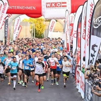 Start zum WKO Businesslauf Linz 2023. Foto: © Andreas Röbl