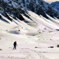 Kraspesspitze Skitour 23: Schneeverwehungen
