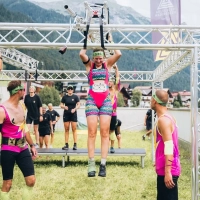 Arlberger Wadlbeisser: Bei diesem Hindernis ist die nötige Armkraft gefragt.