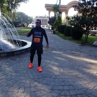 Tadschikistan Marathon. Abdulrahman Althani