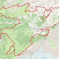 Strecke Eiger Ultra Trail E110