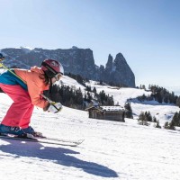 Seiser Alm (Alpe di Siusi) Skifahren mit Kindern (C) Seiser Alm Marketing_Helmuth Rier