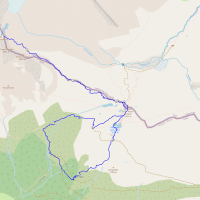 Grawandkofel Normalweg: Strecke bzw. Karte