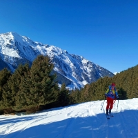 Lanner Kreuz Skitour, Foto 04: Aufstieg