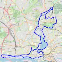 Marathon Hamburg Strecke
