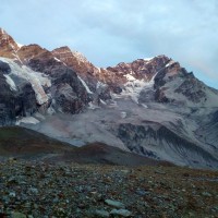 Monte Cevedale Hochtour 04: Der Ortler mit Hintergrat