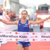 Henrik Pfeiffer, Sieger 2017, Foto (C) Köln-Marathon