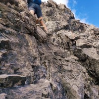 Hochfrottspitze-Überschreitung 55: Klettern irgendwo am Grat ;)