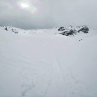 Peistakogel Skitour 14: Link der Kleine Peistakogel, rechts der Große Peistakogel