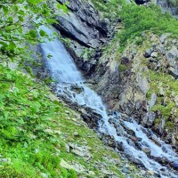 Zsigmondyspitze 19: Wasserfall B2