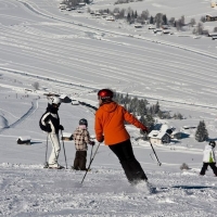 Skifahren am Weissensee © Weissensee Information