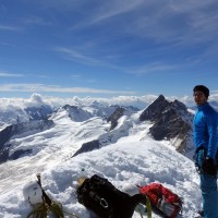 Mönch-Überschreitung-18: Geschafft, mein zweiter 4000er nach dem Bernina