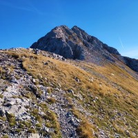 Gabelspitze 10: Vom Steinjöchle nun rechts Richtung Maldongrat