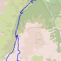 Mölser Sonnenspitze Skitour Strecke bzw. Karte