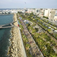 OPAP Limassol Marathon (c) GSO_Molos_aerial