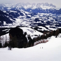 Skigebiet KitzSki - Kitzbühel im Winter 2017 / 2018