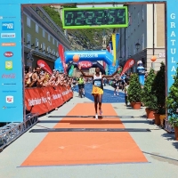 Salzburg Marathon 2023, Siegerin Njeri. Foto: © Salzburg Marathon / Salzburg Cityguide