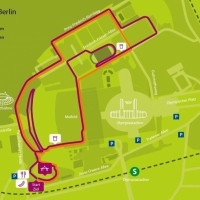 Streckenplan BARMER Women&#039;s Run Berlin (C) Runner&#039;s World/SCC EVENTS