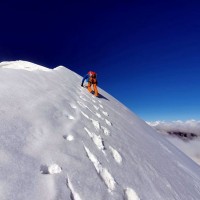 Wildspitze weitere Bilder: 50 Grad Flanke
