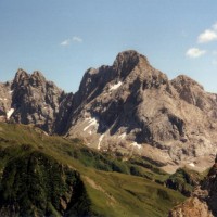 Die höchsten Berge in den Karnischen Alpen