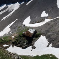 Wildhornhütte, Foto von der Hüttenwartin